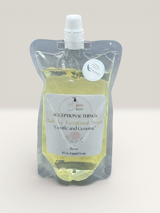"Gentle and Genuine" 10 oz. Tallow Rose Soap