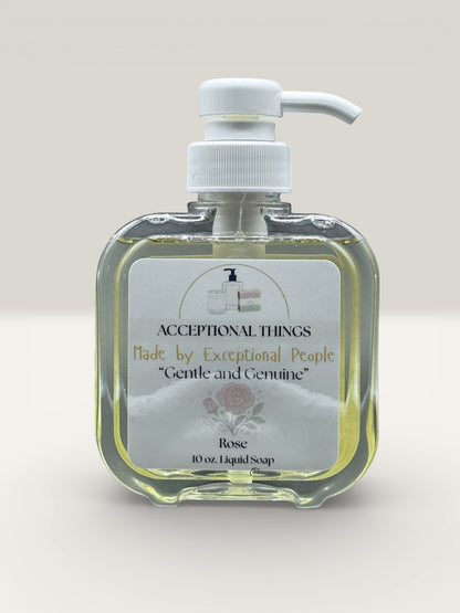 "Gentle and Genuine" 10 oz. Tallow Rose Soap