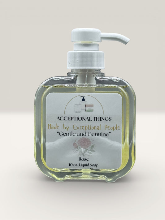 "Gentle and Genuine" 10 oz. Tallow Rose Soap