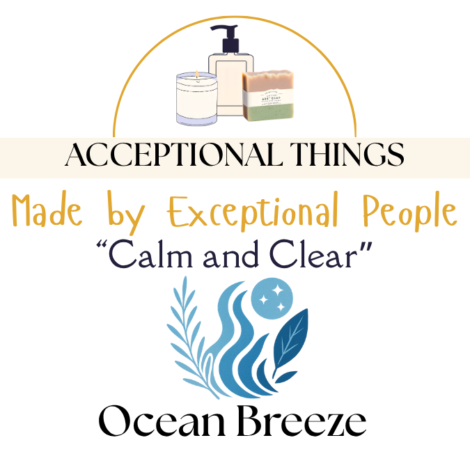 "Calm and Clear" 10 oz. Tallow Ocean Breeze Soap