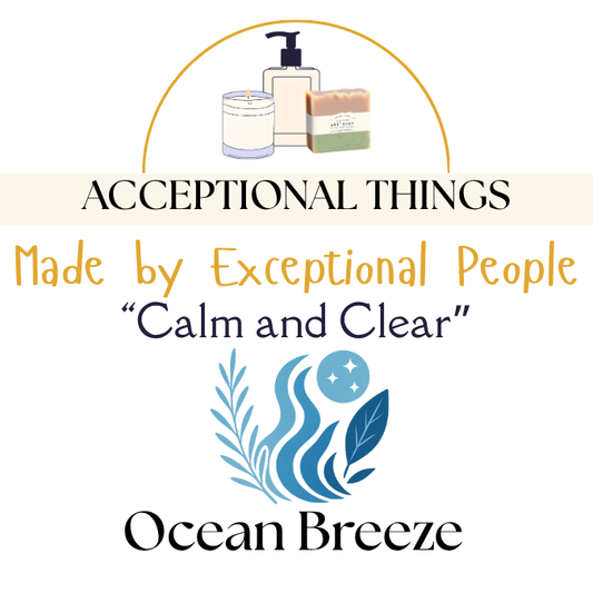 "Calm and Clear" 10 oz. Tallow Ocean Breeze Soap
