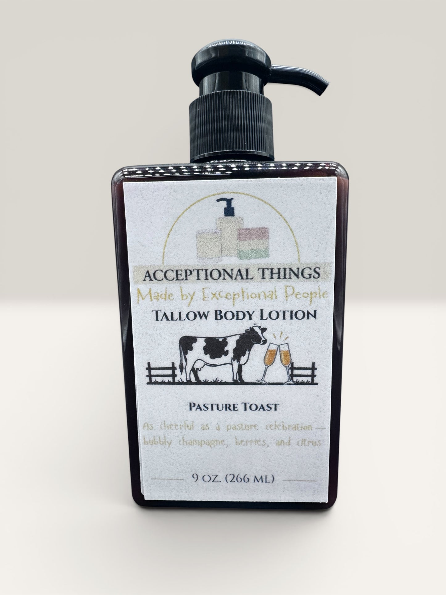 Pasture Toast Tallow Lotion 9oz.